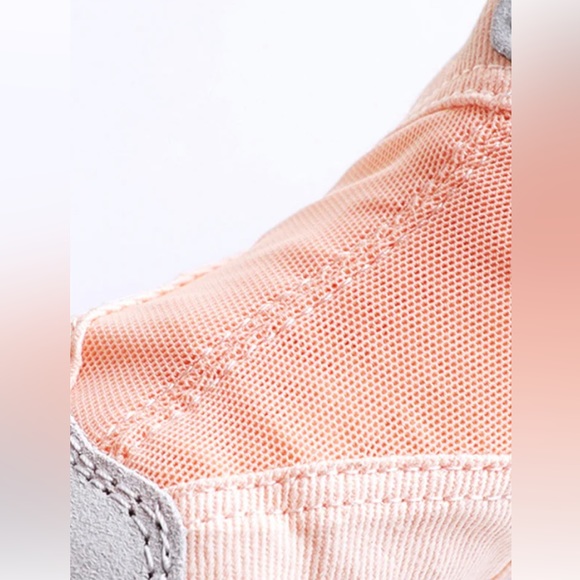 Daydance Ruhakslen Dance Ballet Shoes, Pink Canvas & Sheer, Size: 6 US-36 M NEW - Picture 3 of 8